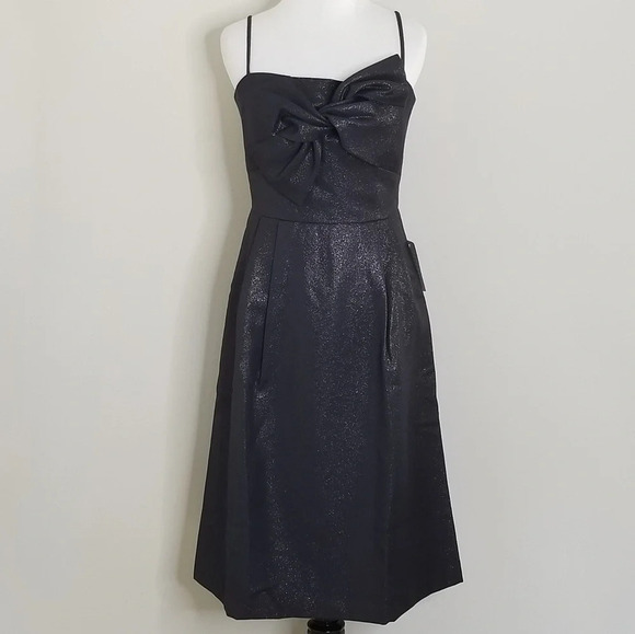 NWT Gal Meets Glam Lucille Starry Night Navy Blue Dress 4 - Picture 3 of 7